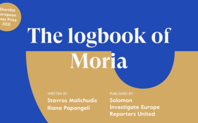 2021 European Press Prize nomination for The Logbook of Moria